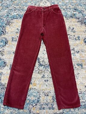 VTG 70’s Sedgefield Corduroy Pants in Dusty Rose Size 9L JR